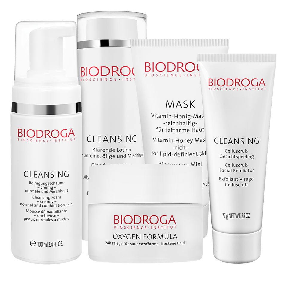 Biodroga Oxygen Formula Rosy Skin Kit - Dry
